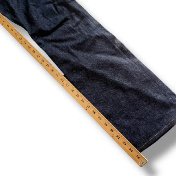 Imogene + Willie Willie Indigo Selvage Jeans Rinse Size 36 - Picture 7 of 12